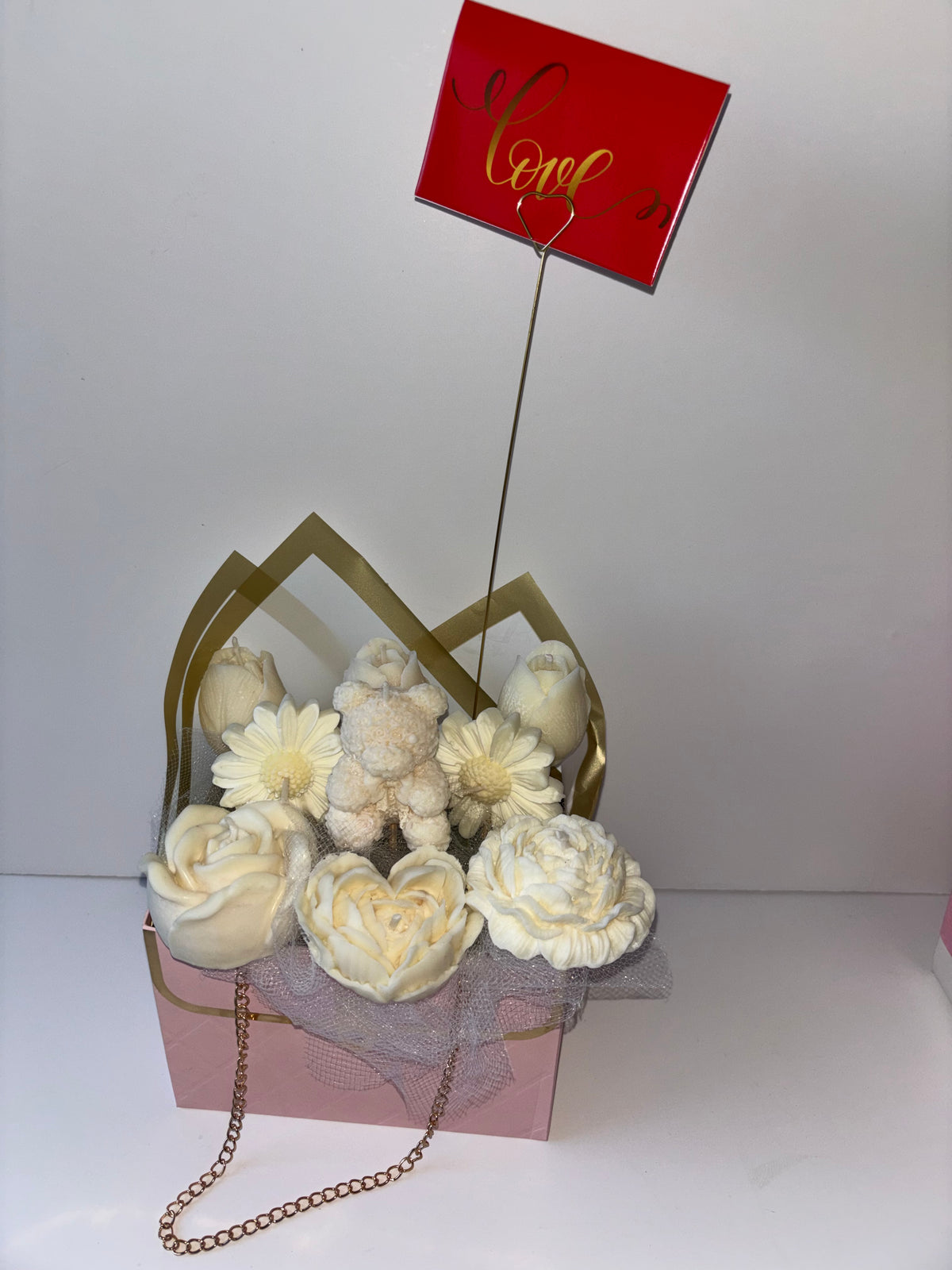 soy flower candles