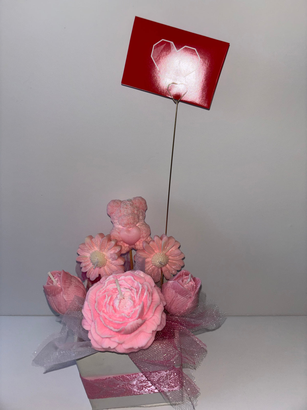 soy flower candles